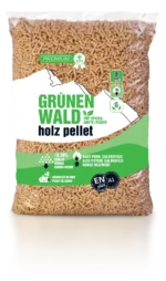 Grünen Wald Holz Fichtenpellet, 70 Säcke x 15 kg