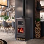Holzherd mit Backofen – BELLEZA DELUXE F – 11kW