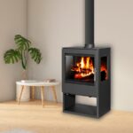 Holzherd – BELLEZA MODENA VISION Dreifachverglasung – 10 kW